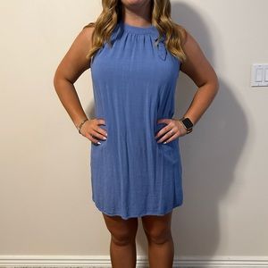 Blue dress